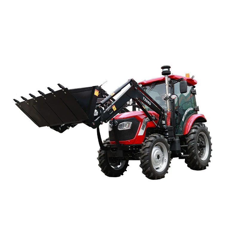 Front Loader Equipped 100 Horsepower Tractor